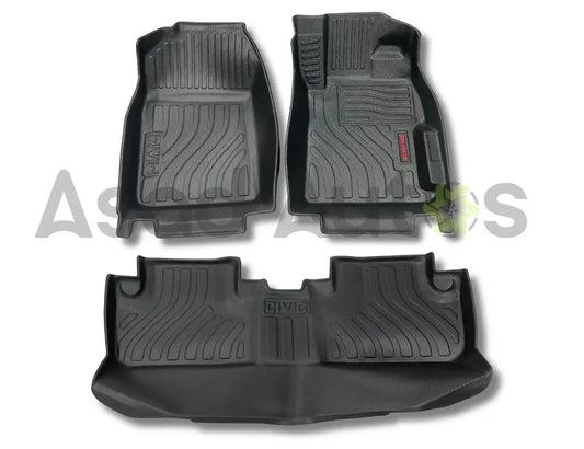 TPE floor mats for Honda Civic Rebirth 2012-2015 custom fit