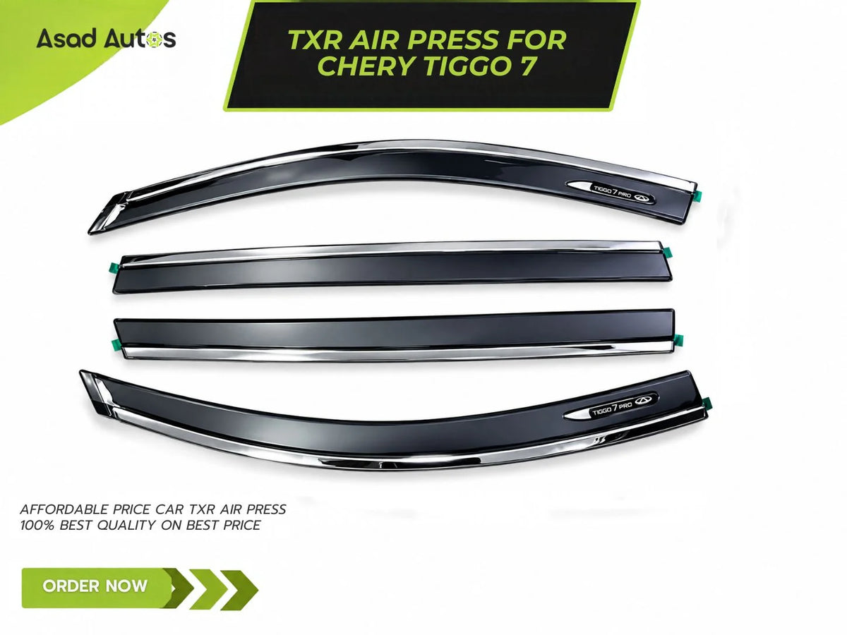 TXR Air Press window visor set for Chery Tiggo 7