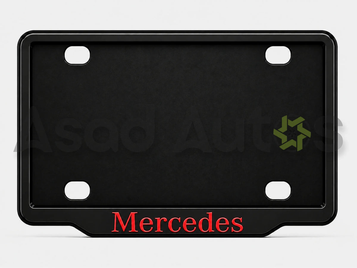 VANTIQ custom number plate frame for Mercedes premium exterior styling - Asad Autos