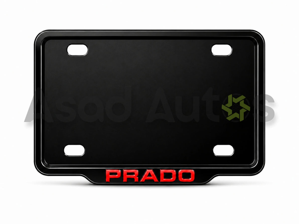 VANTIQ custom number plate frame for Toyota Prado premium exterior styling - Asad Autos