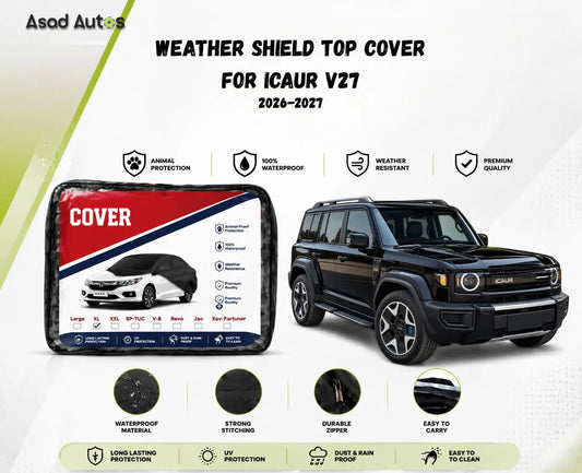 Weather Shield Top Cover for iCAUR V27 2026-2027