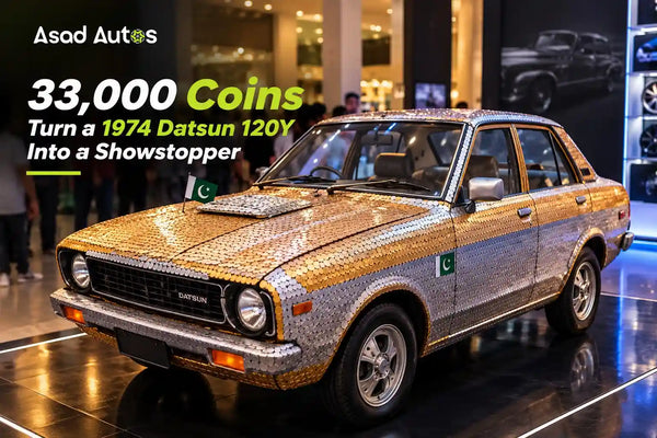 33,000 Coins Turn a 1974 Datsun 120Y Into a Showstopper