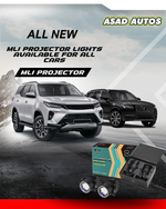 MLI Projector Lights for Cars – High Brightness Fog Lamp Upgrade