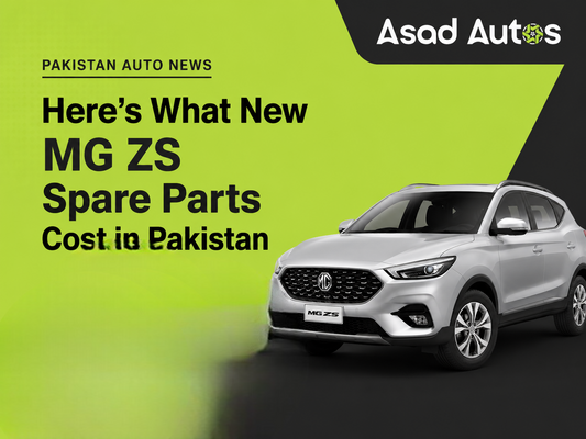 PAKISTAN AUTO NEWS Here’s What New MG ZS Spare Parts Cost in Pakistan