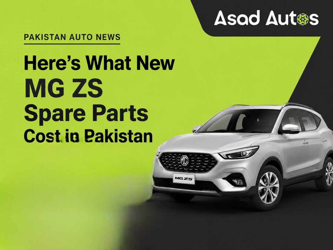PAKISTAN AUTO NEWS Here’s What New MG ZS Spare Parts Cost in Pakistan
