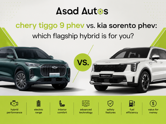 Chery Tiggo 9 PHEV vs. Kia Sorento PHEV: Which Flagship Hybrid Is For You?