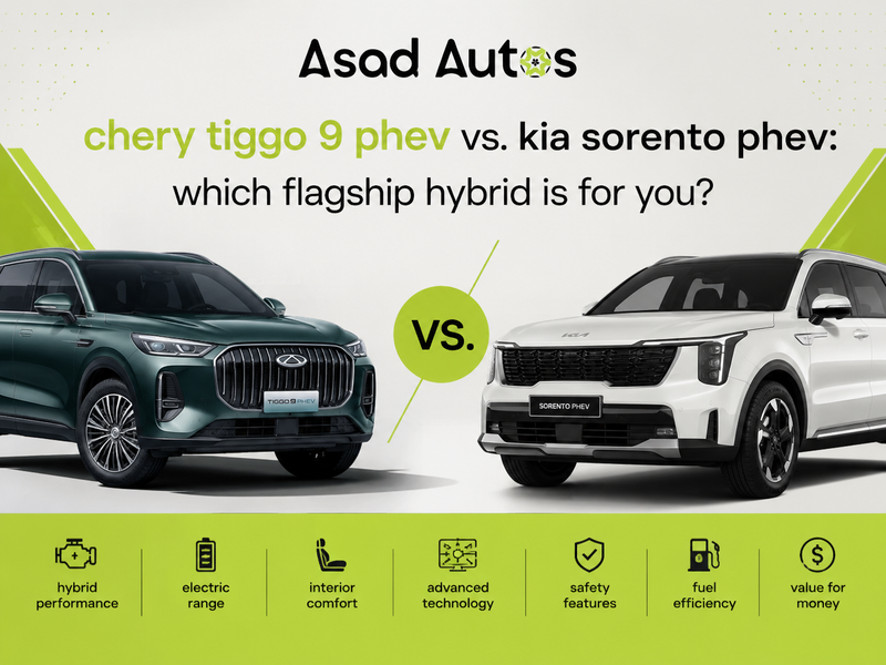 Chery Tiggo 9 PHEV vs. Kia Sorento PHEV: Which Flagship Hybrid Is For You?