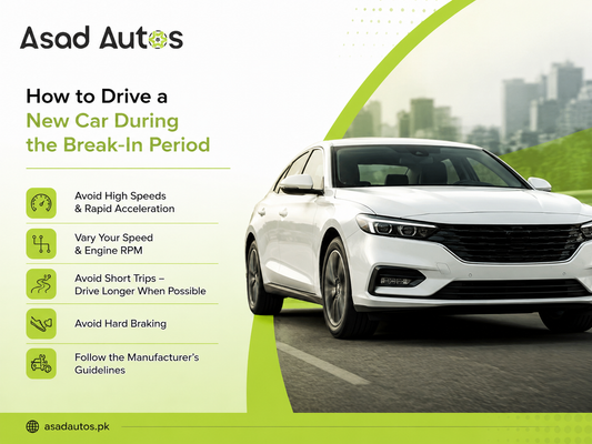 How to Drive a New Car During the Break-In Period