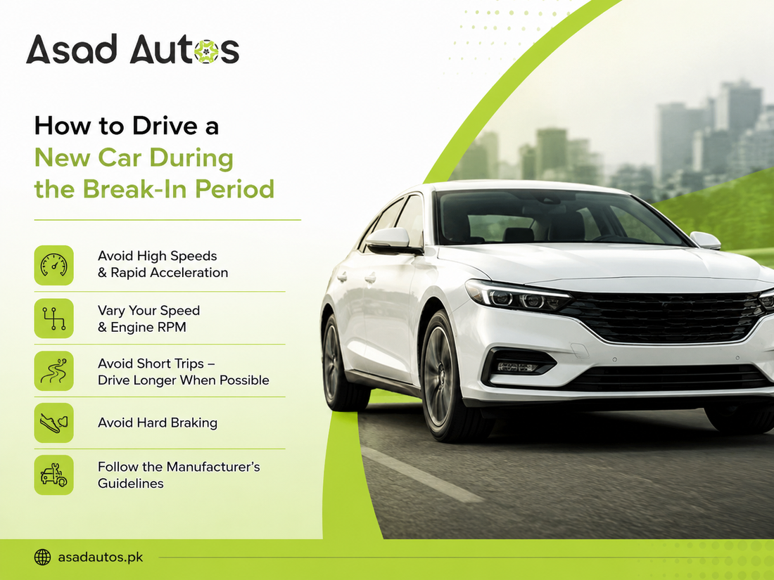 How to Drive a New Car During the Break-In Period