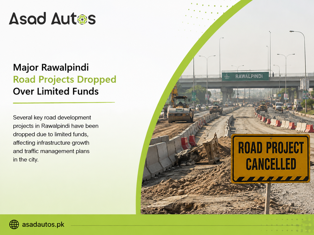 Major Rawalpindi Road Projects Dropped Over Limited Funds