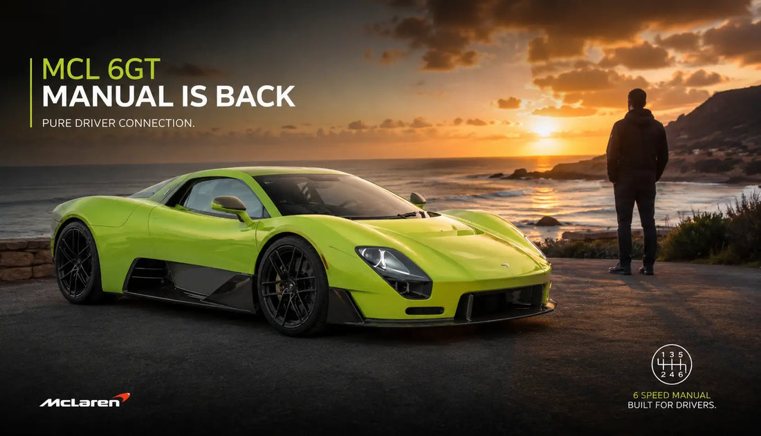 McLaren McL 6GT Manual Gearbox V8 Supercar 2028 Concept