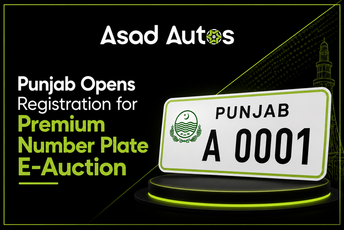 Punjab Opens Registration for Premium Number Plate E-Auction