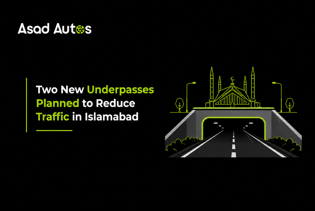 Two New Underpasses Planned to Reduce Traffic in Islamabad