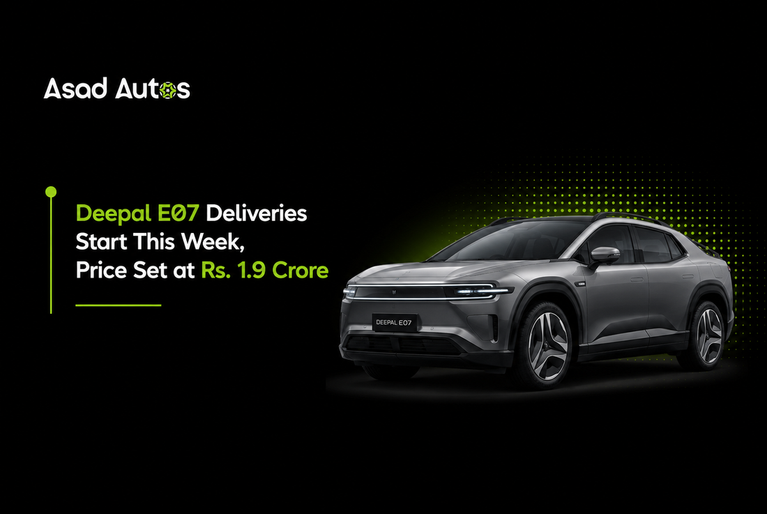 Deepal E07 Deliveries Start This Week, Price Set at Rs. 1.9 Crore