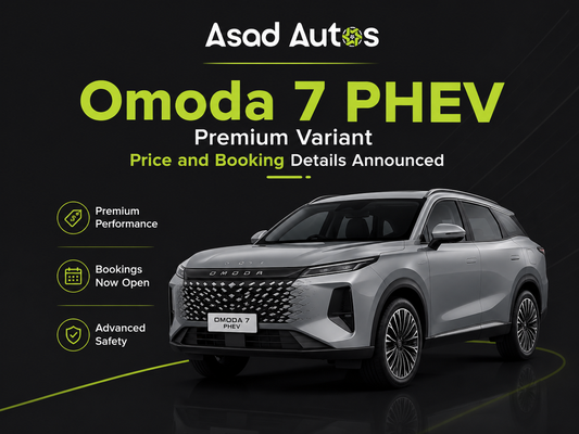The Omoda 7 PHEV is attracting attention in Pakistan's premium SUV market with its plug-in hybrid technology, modern