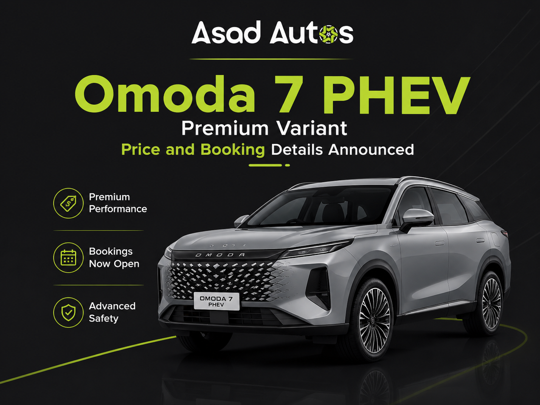 The Omoda 7 PHEV is attracting attention in Pakistan's premium SUV market with its plug-in hybrid technology, modern