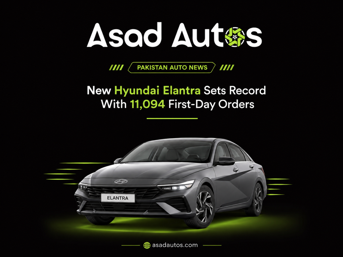Hyundai's latest Elantra has created major attention after receiving 11,094 first-day orders, 