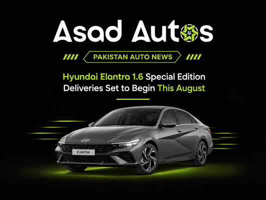 Hyundai Elantra 1.6 Special Edition deliveries are set to begin this August, bringing a new update for customers waiting for the latest sedan variant.