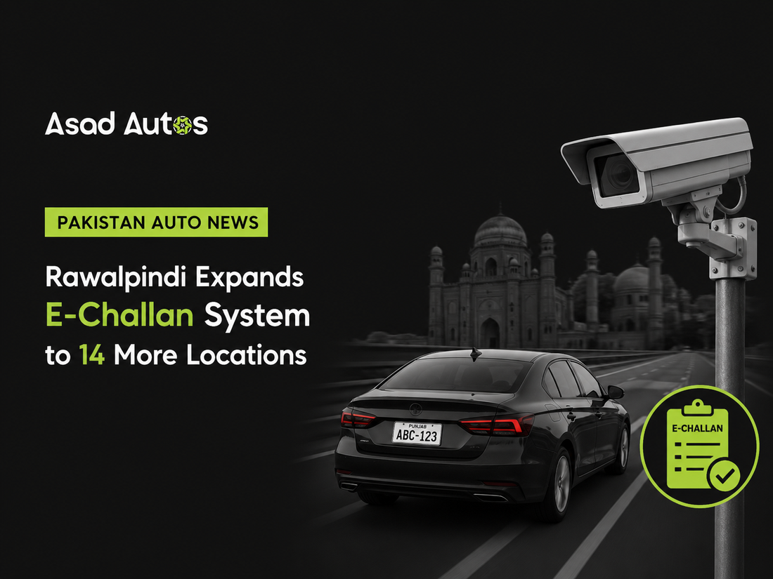 Rawalpindi is expanding its digital traffic enforcement network, bringing e-challan monitoring