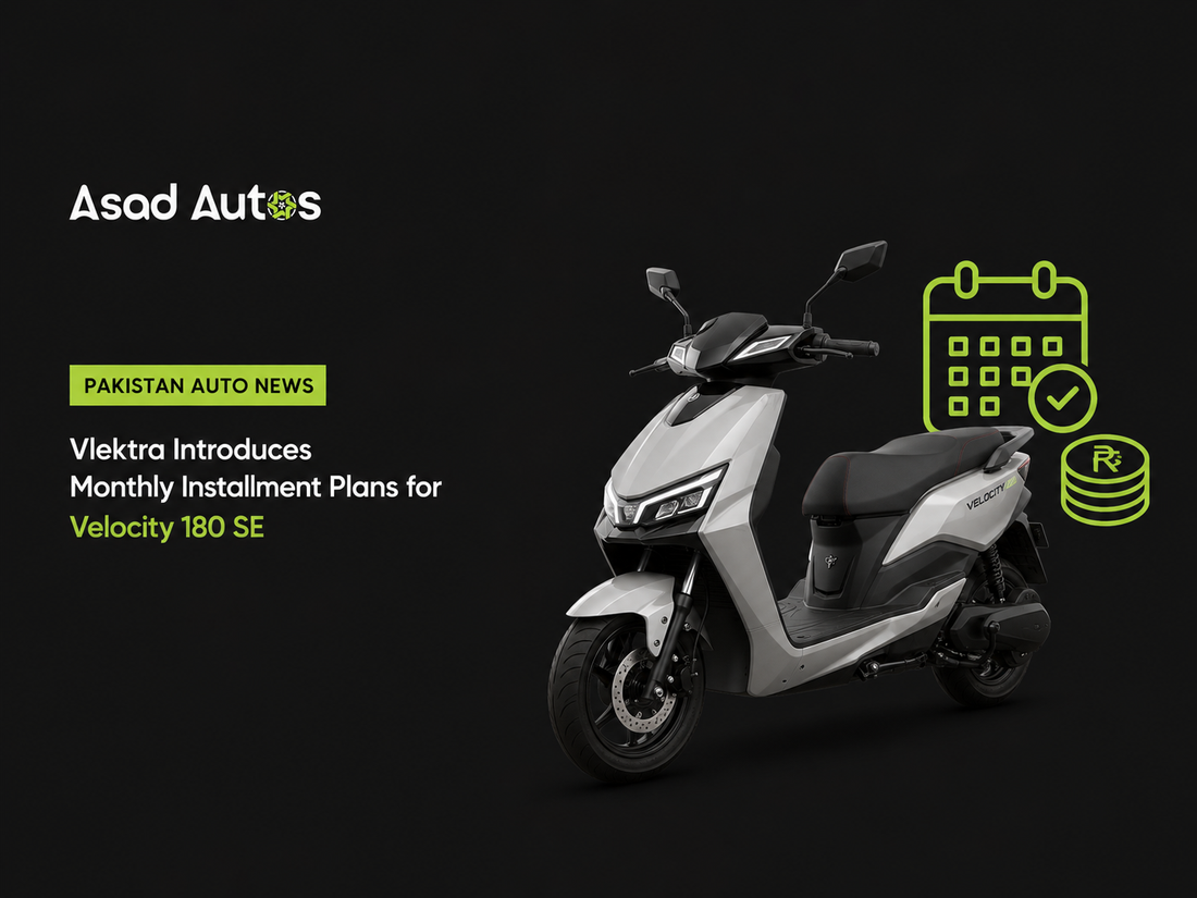 Vlektra has introduced monthly installment plans for the Velocity 180 SE, giving Pakistani buyers