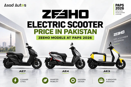 Electric scooter price in Pakistan: ZEEHO at PAPS 2026