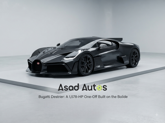 Bugatti Destrier: Meet the 1,578-HP One-Off Hypercar Based on the Bolide