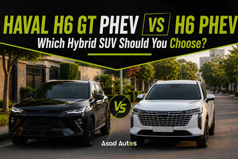 Haval H6 GT PHEV vs H6 PHEV hybrid SUV comparison