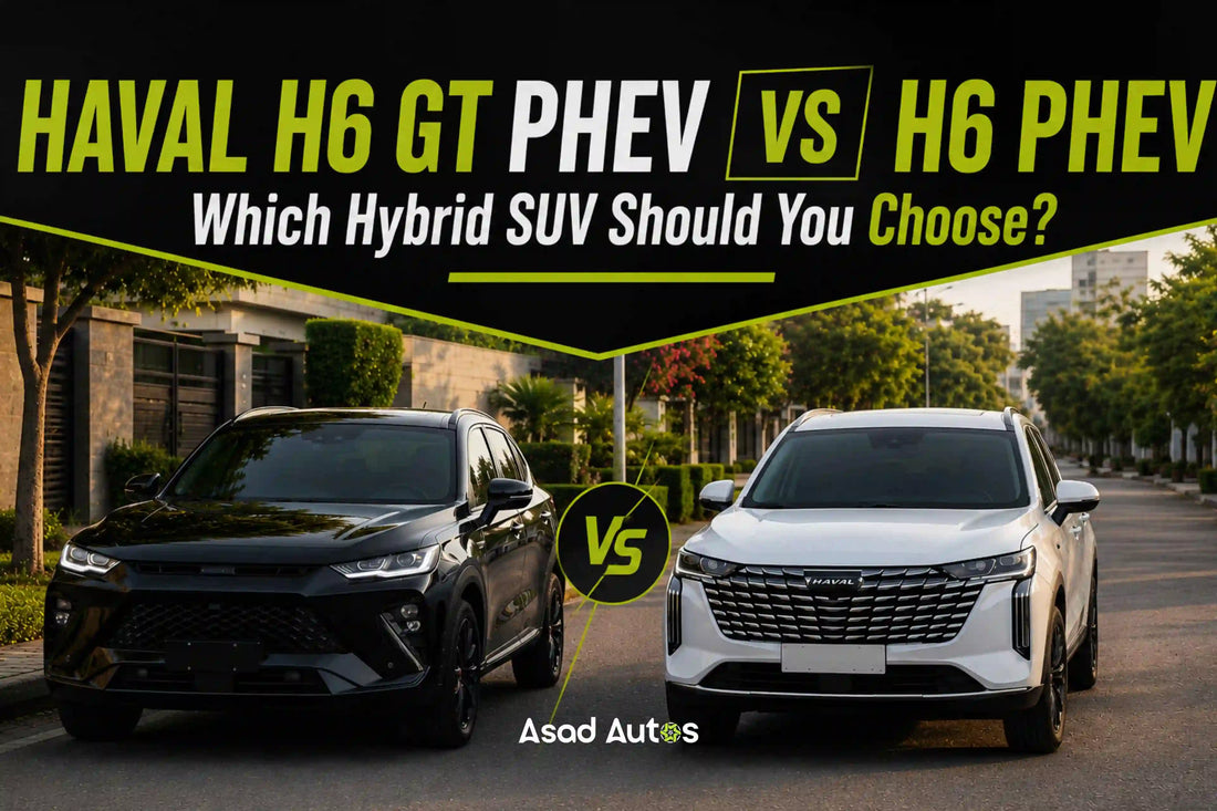 Haval H6 GT PHEV vs H6 PHEV hybrid SUV comparison