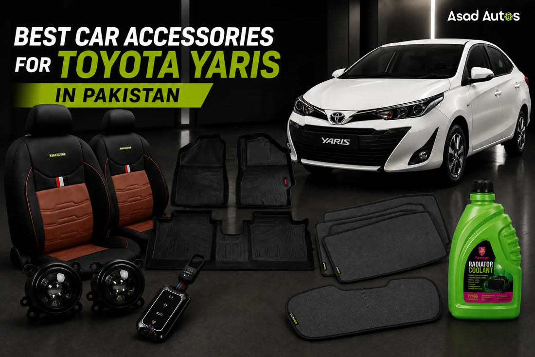 Best Car Accessories for Toyota Yaris in Pakistan