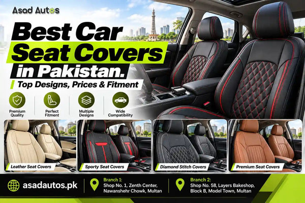 Best Car Seat Covers in Pakistan: Top Designs, Prices & Fitment