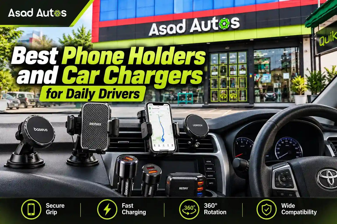 Best phone holders and car chargers for daily drivers, featuring secure car phone mounts and fast charging accessories