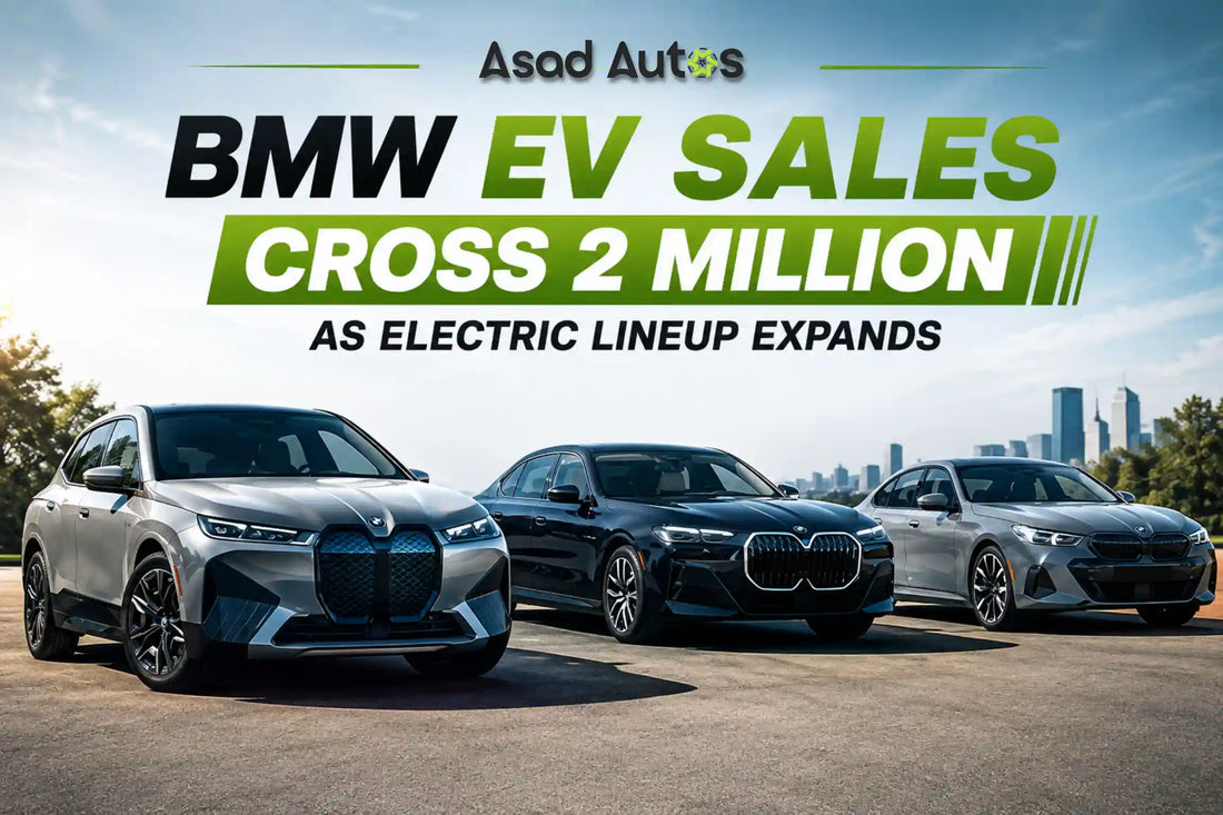 BMW EV sales cross 2 million milestone with BMW i5