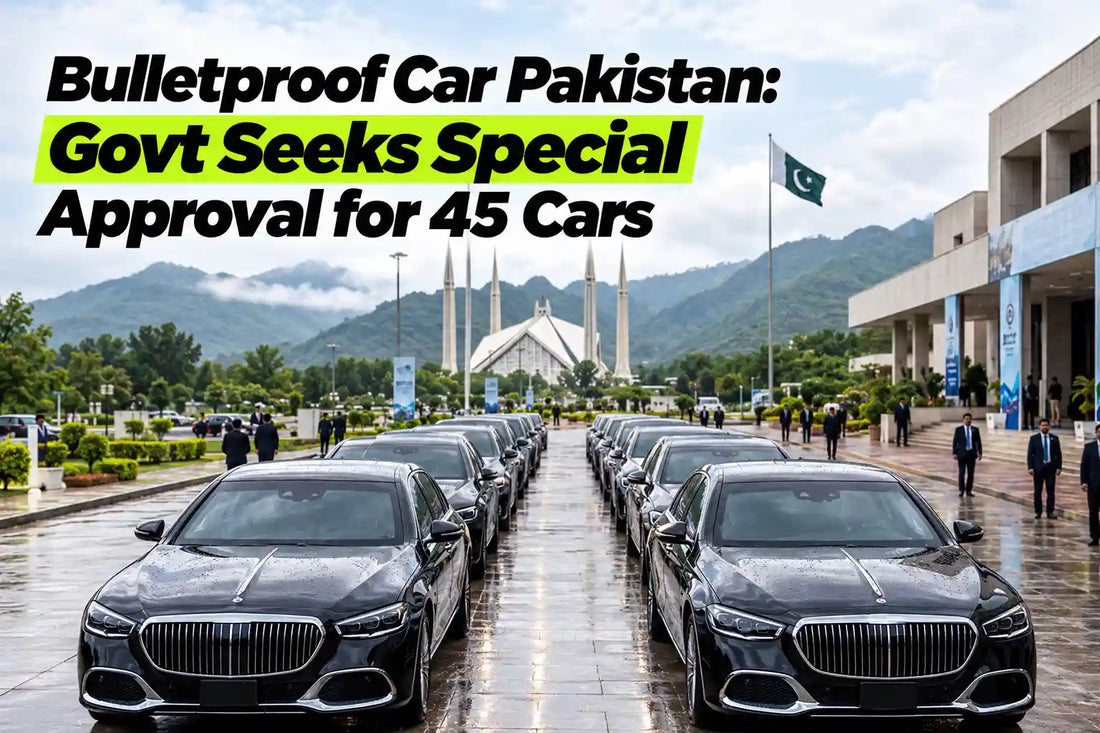 45 bulletproof cars in Pakistan proposed for the SCO Summit 2027