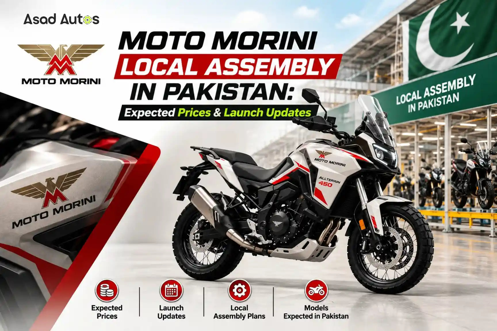 Pakistan Motor Buraq Moto Morini Local Assembly Pakistan | Asad Autos