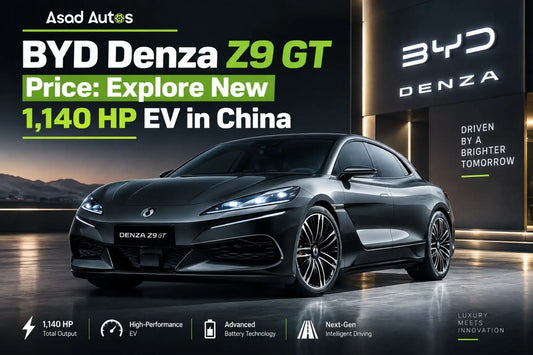 BYD Denza Z9 GT Price in China with 1,140 HP electric power