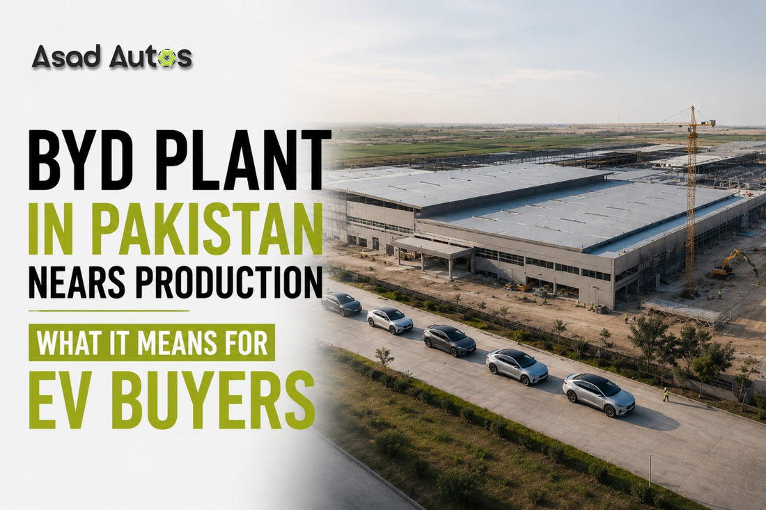 BYD plant in Pakistan nears production with $150 million investment