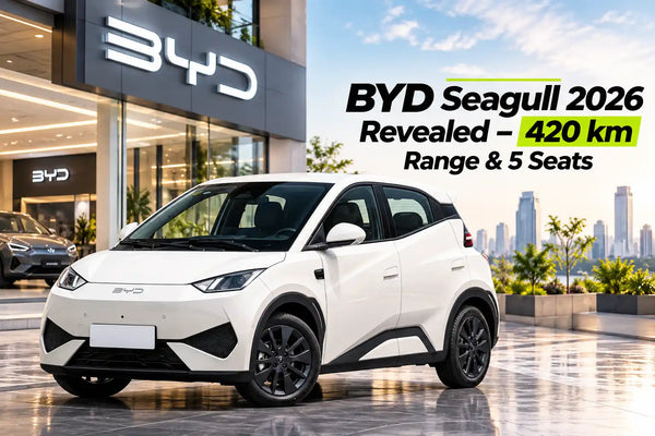 BYD Seagull 2026 Revealed – 420 km Range & 5 Seats