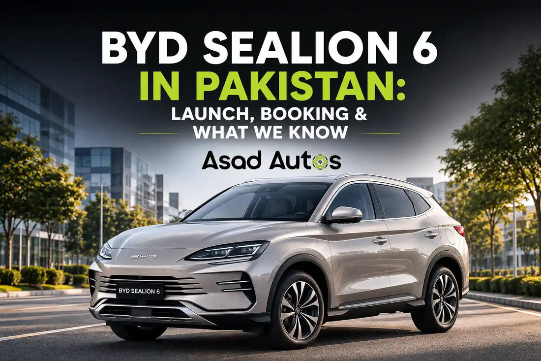 BYD Sealion 6 PHEV expected launch and price in Pakistan