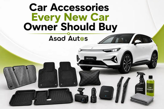Essential car accessories for new car owners
