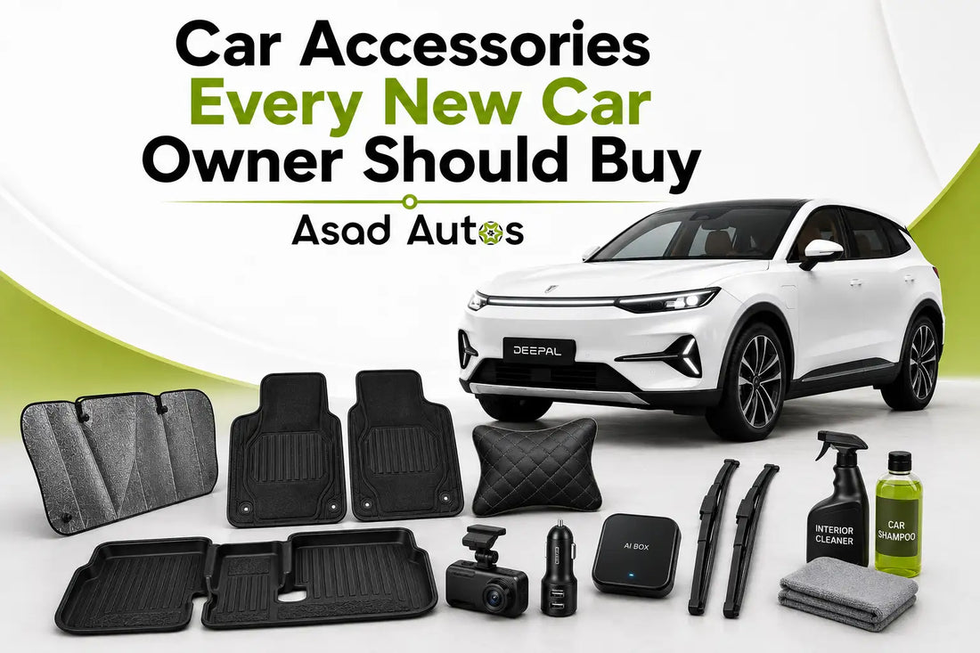 Essential car accessories for new car owners