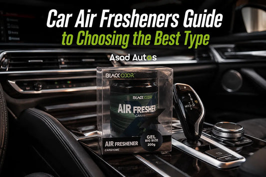 Car air freshener types compared including spray gel hanging and vent clip fresheners