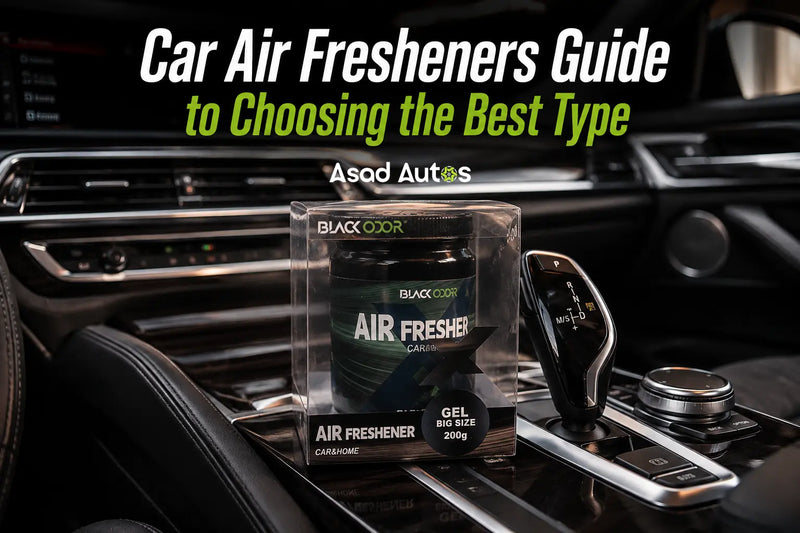Car air freshener types compared including spray gel hanging and vent clip fresheners