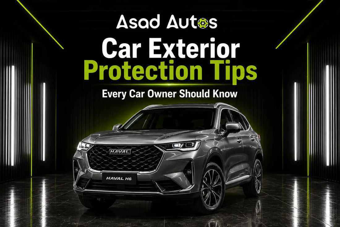 Car exterior protection with PPF, guards and mud flaps