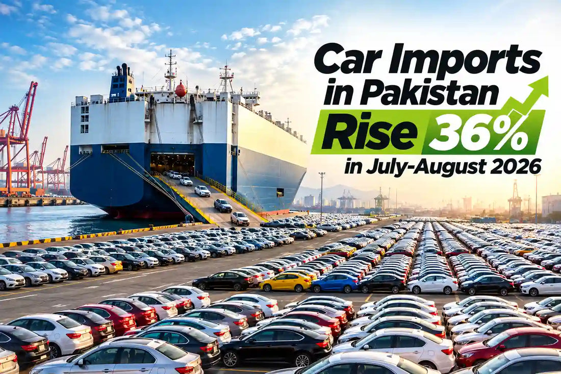Car Imports in Pakistan rise 36% in July-August 2026
