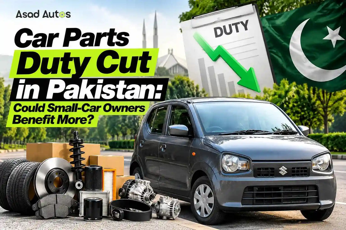 Potential car parts duty cut in Pakistan for cars up to 1000cc