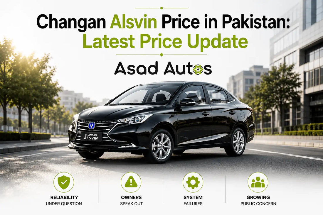Changan Alsvin latest price update and price list in Pakistan