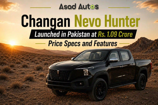 Changan Nevo Hunter pickup truck launched in Pakistan