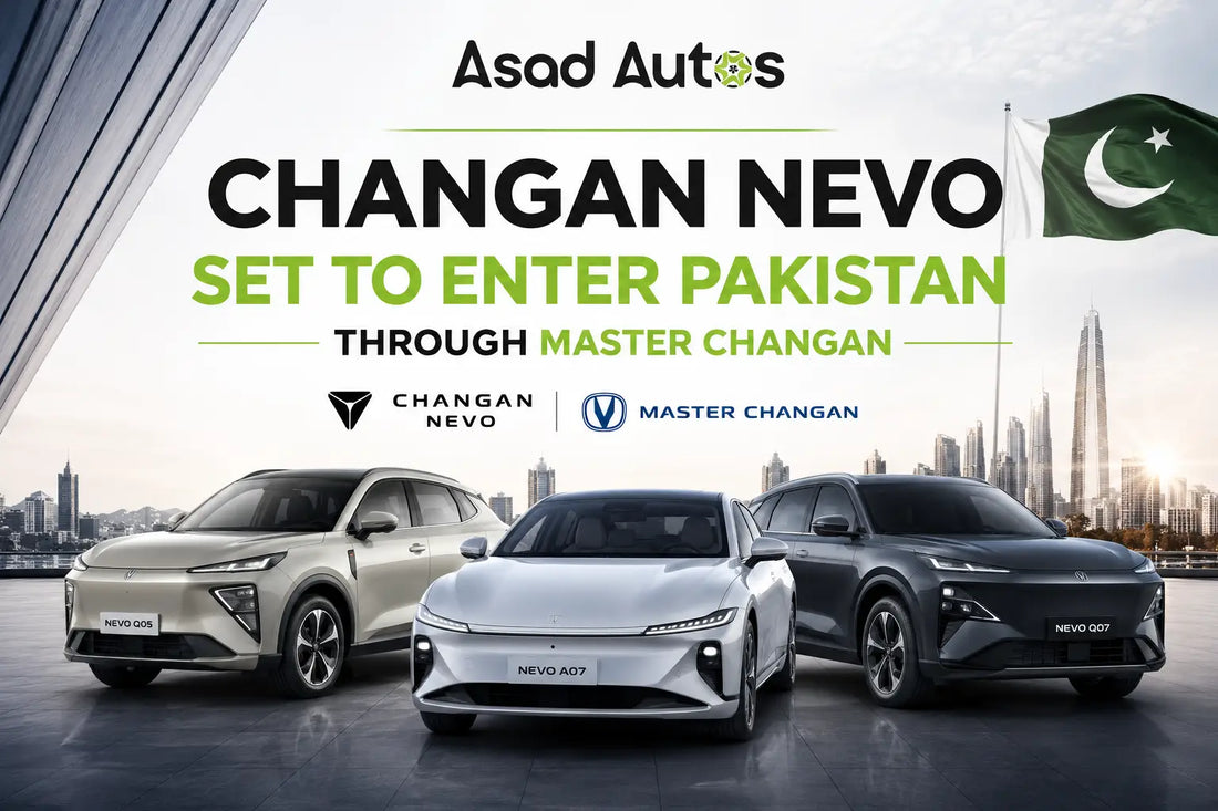 Changan NEVO coming to Pakistan through Master Changan
