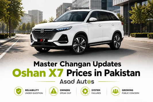 Changan Oshan X7 latest price update and price list in Pakistan