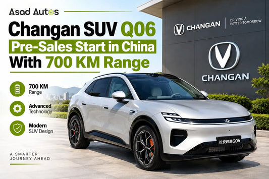 Changan SUV Q06 pre-sales start in China with 700 km EV range and 443 hp